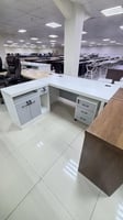 طقم مكتب فاخر مع سكرتارية 140و160 سم
