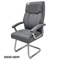 كرسي ثابت جلد عدة ألوان