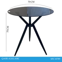 طاولة قزاز 70 سم عدة الوان