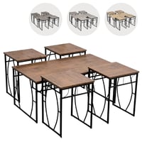 طقم طاولات وسط وخدمة عدة الوان