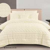 طقم مفرش بوهيمي نفر او نفرين عدة ألوان