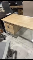 مكتب عمل مع ادراج 100و120 سم عدة الوان