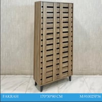 دولاب أحذية بابين طويل عدة ألوان