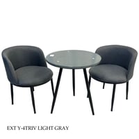 طقم طاولة وكرسيين عدة ألوان