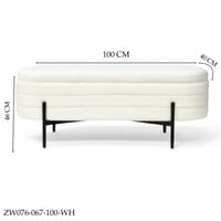 أريكة مودرن ابيض عدة مقاسات