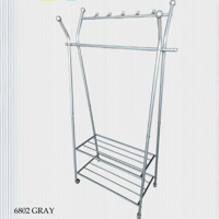 علاقة استاند مع أرفف عدة ألوان