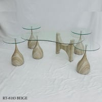 طقم طاولات وسط مودرن عدة الوان