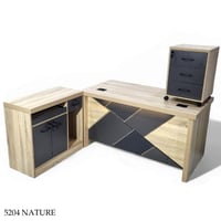 طقم مكتب 140و160 سم عدة ألوان