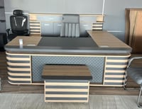 طقم مكتب مدراء وتنفيذيين فخم 240 سم