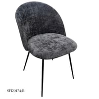 كرسي مودرن قماش عدة الوان