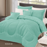 طقم مفارش 6 قطع نفرين عدة ألوان