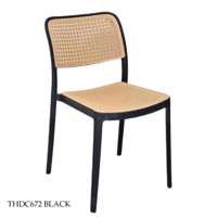 طقم 4 كراسي كافيهات راتان عدة الوان