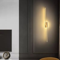 جداري ليد ذهبي 3 اضاءات