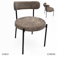 طقم 4كراسي طعام وكوفيات عدة ألوان