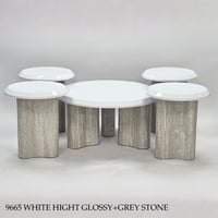 طقم طاولات عدة الوان