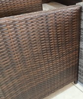 طقم خيزران 8 أشخاص مع طاولة