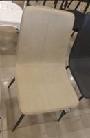 طقم 4 كراسي جلد عدة ألوان