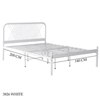 سرير أبيض 90و120و180 سم