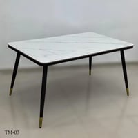 طاولات طعام سيراميك متعددة المقاس