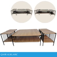 طقم طاولات وسط عدة ألوان