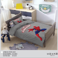 طقم مفرش اطفال 4 قطع عدة الوان