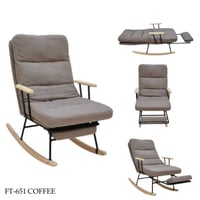 كرسي هزاز قابل للتمدد عدة الوان