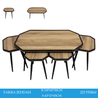 طقم طاولات عدة الوان