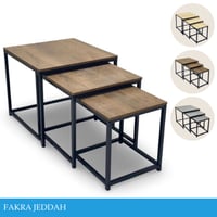 طقم طاولات خدمة عدة ألوان