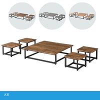 طقم طاولات ارضي مودرن عدة الوان