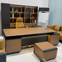 طقم مكتب مدراء مع دولاب عدة مقاسات