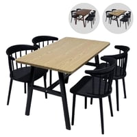 طقم طاولة و4كراسي عدة الوان