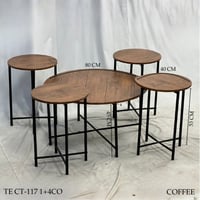 طقم طاولات وسط عدة ألوان