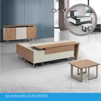 طقم مكتب مدراء مع دولاب عدة الوان