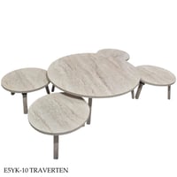 طقم طاولات تركي ارضي عدة الوان