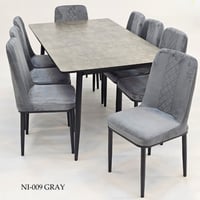 طقم طاولات طعام 4و6 كراسي عدة ألوان