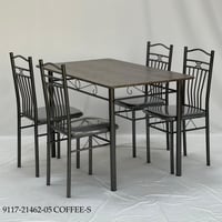 طقم طاولات طعام 4كراسي عدة الوان