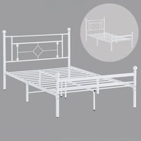 سرير لون ابيض عدة مقاسات