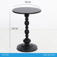 طاولة جانبية لون أسود