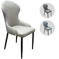 طقم 4 كراسي جلد عدة ألوان