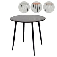 طاولة دائرية 80 سم عدة ألوان