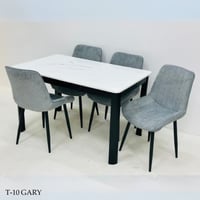 طقم طاوله طعام رخام 4كراسي عدة الوان