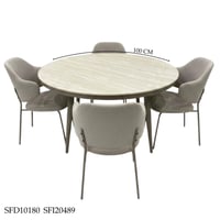 طقم طاولة طعام رخام 4و6 كراسي