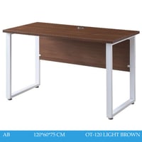 مكتب مقاس 120 سم عدة ألوان