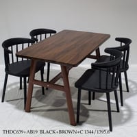 طقم طاولة و4كراسي عدة الوان