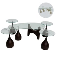 طقم طاولات وسط مودرن عدة الوان