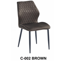 طقم 4 كراسي مخمل عدة ألوان