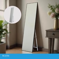 مرايا ستاند اسود وابيض مودرن 160 سم