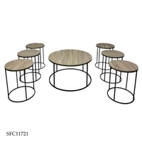 طقم طاولات عدة الوان