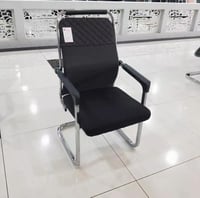 طقم 2 كراسي مكتب فخم لون اسود