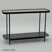 مدخل كونسول زجاج عدة الوان